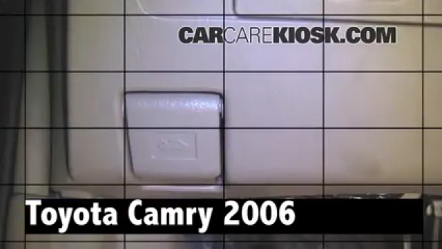 2006 Toyota Camry LE 2.4L 4 Cyl. Review